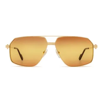 Cartier Hexagonal Frame Sunglasses
