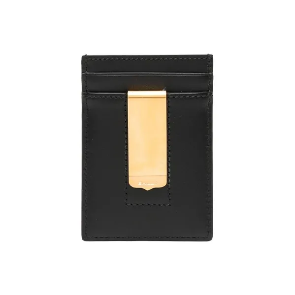 BALLY Logo-plaque Leather Cardholder-1