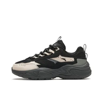 Anta Star Cushioning Breathable Low Top Chunky Sneakers Women's Granite Gray