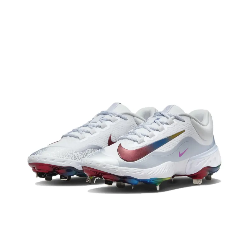 Nike Alpha Huarache Elite 4 Low 'Rainbow'-2