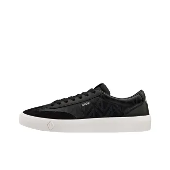 DIOR B101 Black Cd Diamond Nubuck Calfskin