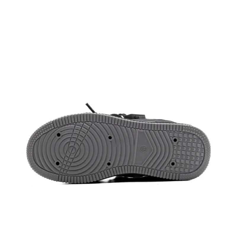 Warrior Anti-Slip And Wear-Resistant Breathable Low-Top Skateboard Shoes Unisex Black-6