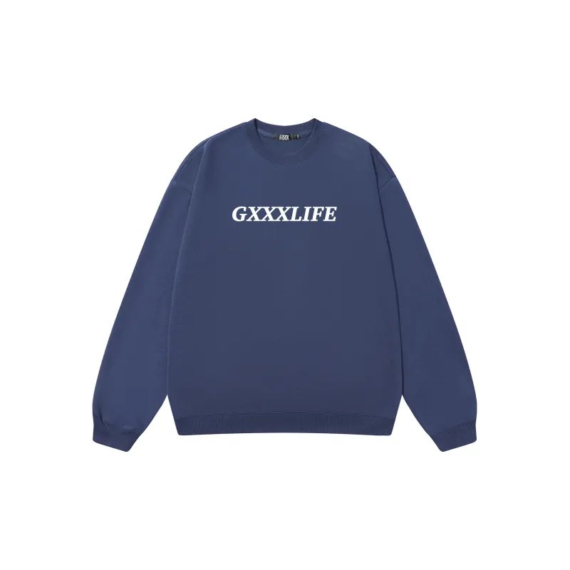 GXXX Pullover Crew Neck Sweatshirt Unisex-9