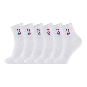 NBA Mid Calf Socks Men's 6 Pack