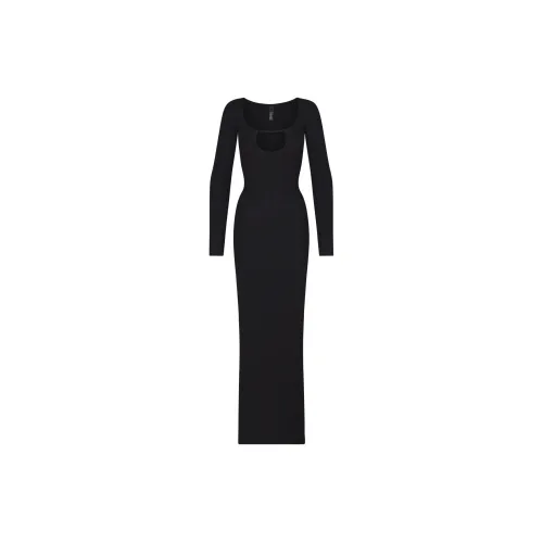 Skims Long-Sleeved Dresses Women's Onyx