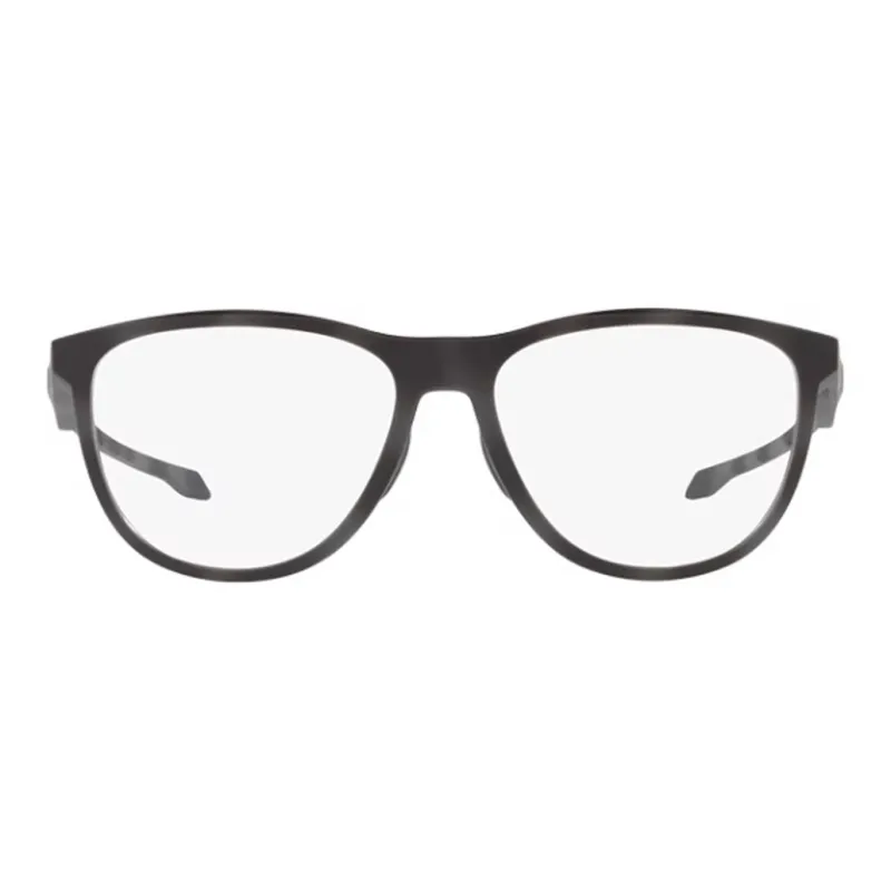 Oakley Plate Frame Irregular Shape Optical Glasses Men's Black-1