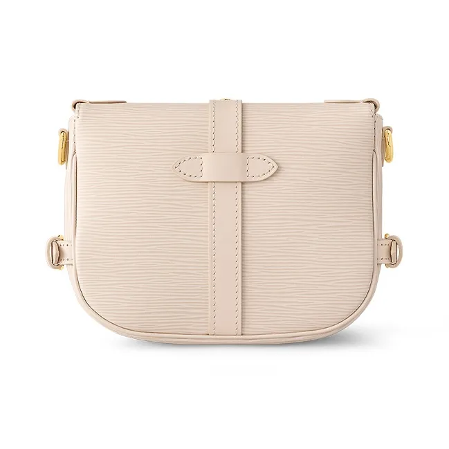 LOUIS VUITTON Saumur Epi Grained Cow Leather Handbag Shoulder Bag Crossbody Bag Small Size Women's Beige-2