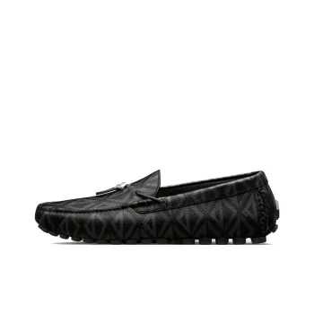 DIOR Mocassin Black Cd Diamond Leather