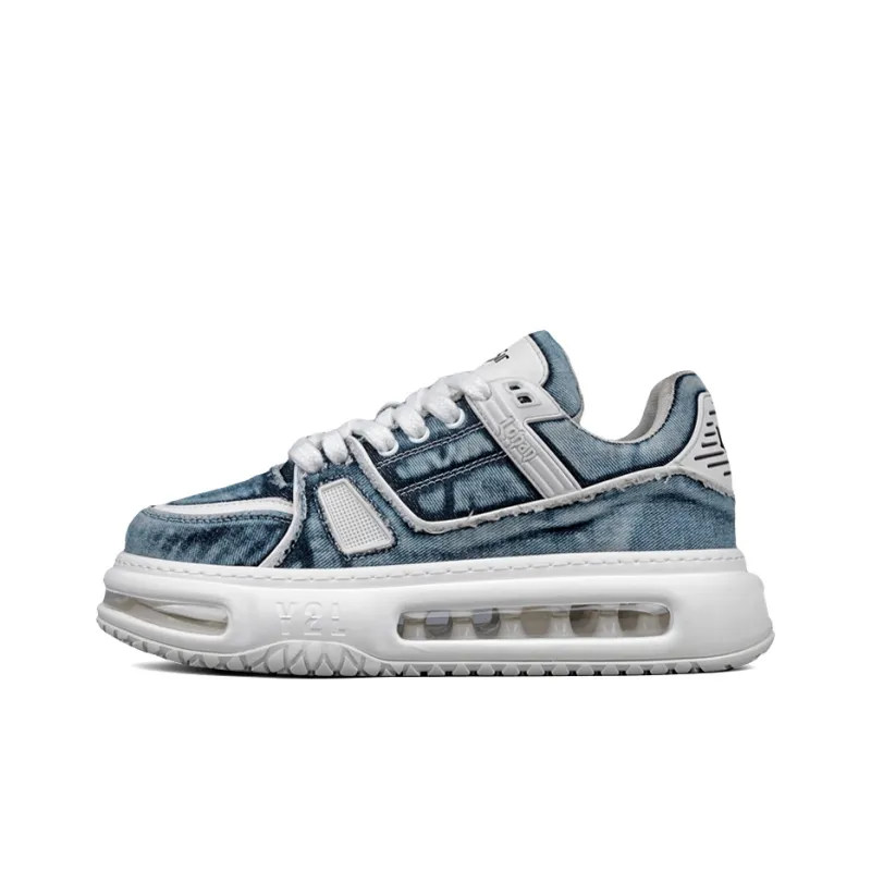 LOHAN·SIR Cushioning Anti-Slip Wear-Resistant Breathable Lightweight Height Increasing Low-Top Casual Shoes Men's-6
