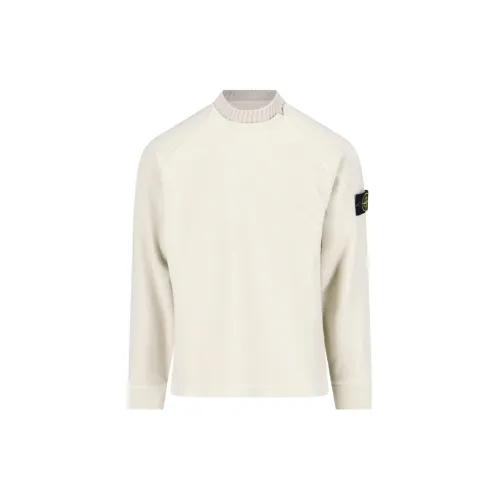 STONE ISLAND Sweaters Men Cream