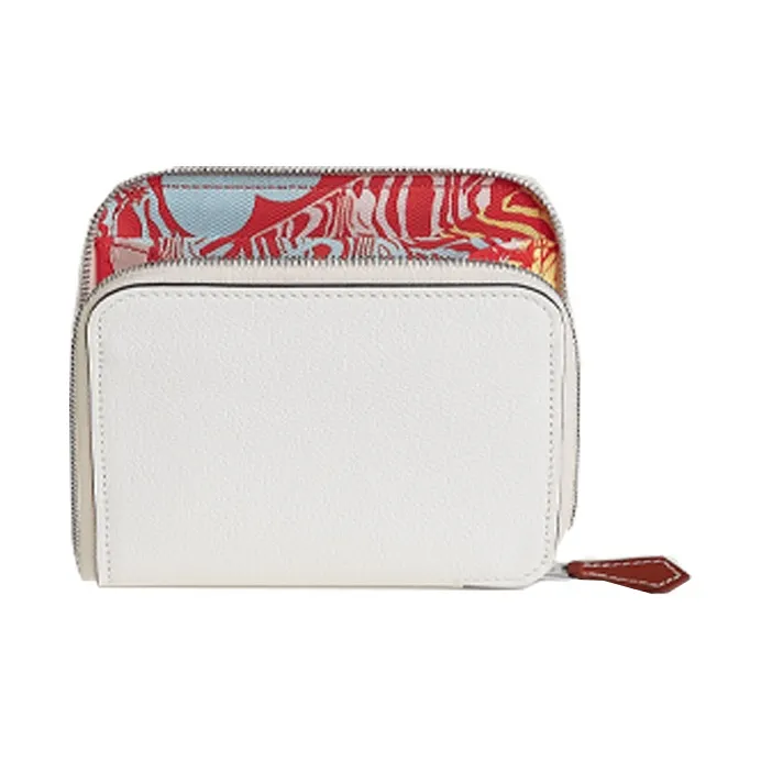 HERMES Silk'In Coin Purses-0
