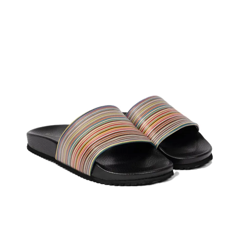 Paul Smith Dru Signature Stripe-print Slides-2
