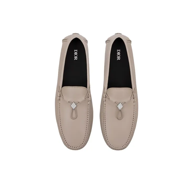 DIOR Men's Casual Shoes Men Low Top Beige-3