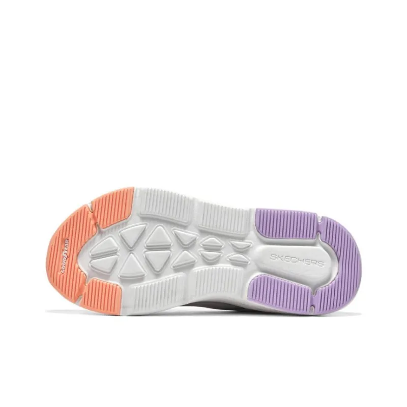 Skechers Max Cushioning Delta Running Shoes 'White Orange Purple' Women's-4