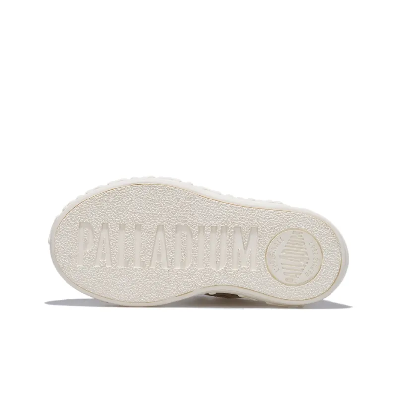 Palladium Paladin Low Top Skateboard Shoes Women's Beige Brown/white-3