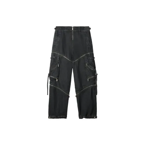 OFF-WHITE Zip Denim Cargo Pants