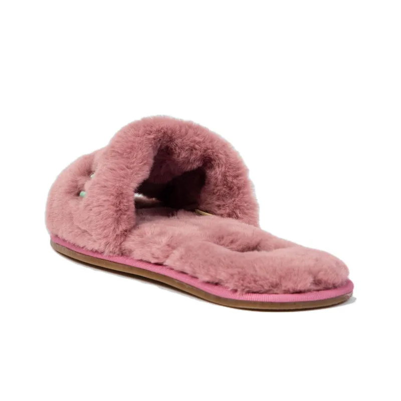 Paul Smith Rubber Sole Quiet Slide Slippers Women's Pink-3
