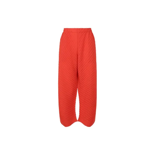 ISSEY MIYAKE Casual Pants Women's Red