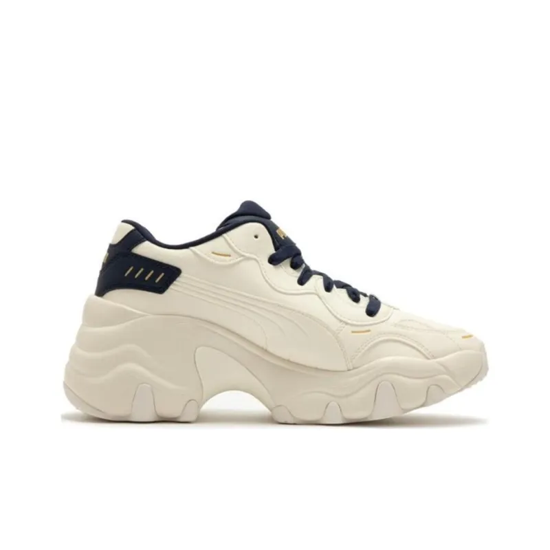 Puma Pulsar Wedge Beige Black Women's-1