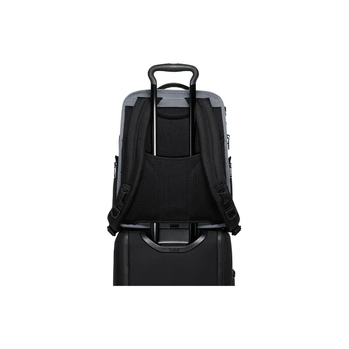 TUMI Fabric Backpack Large Size Men's Gray-4