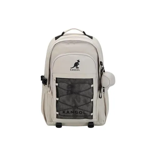 KANGOL Nylon Backpack Regular Unisex Light Gray