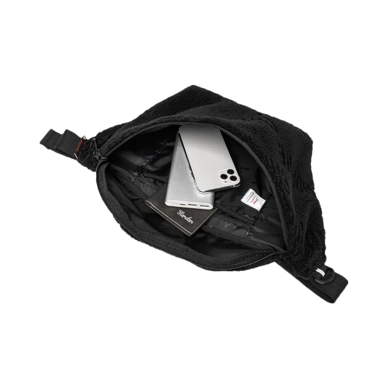 LiNing Polyester One Shoulder Crossbody Sling Bags Regular Unisex Black-4