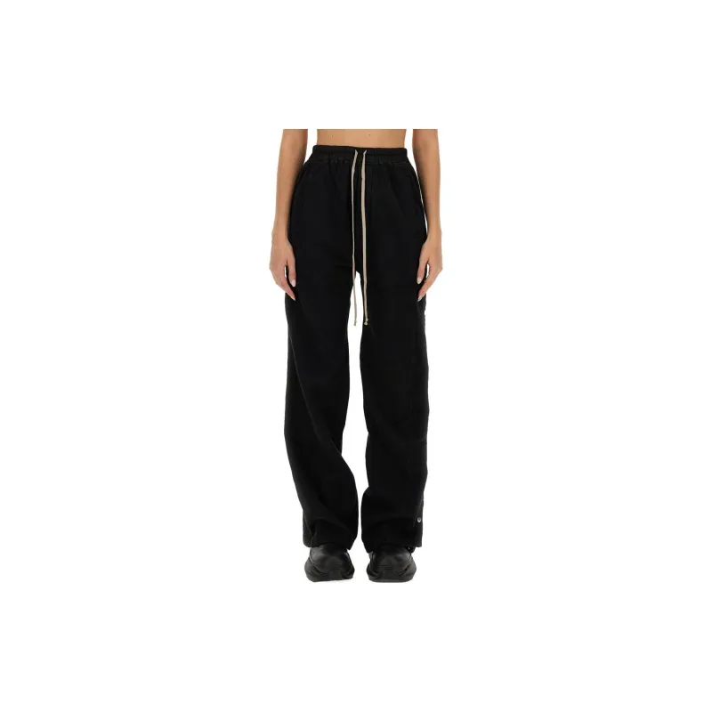 Rick Owens DRKSHDW Pusher Organic Cotton Track Pants-1