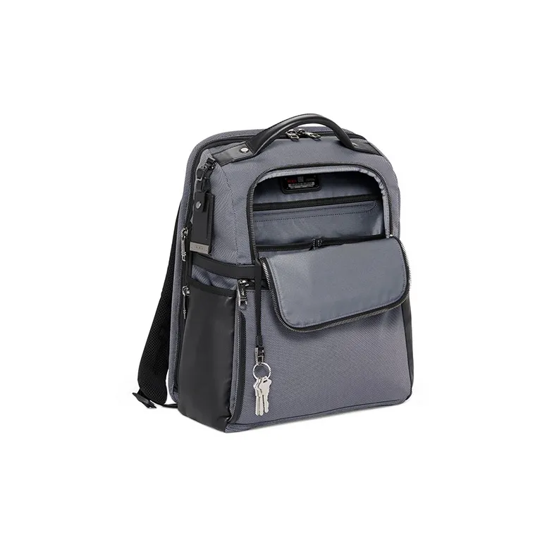 TUMI Fabric Backpack Large Size Men's Gray-1