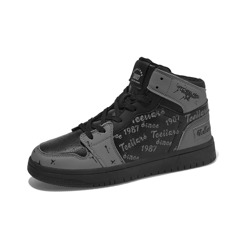 TCELLARS Mid Top Skateboard Shoes Unisex-2