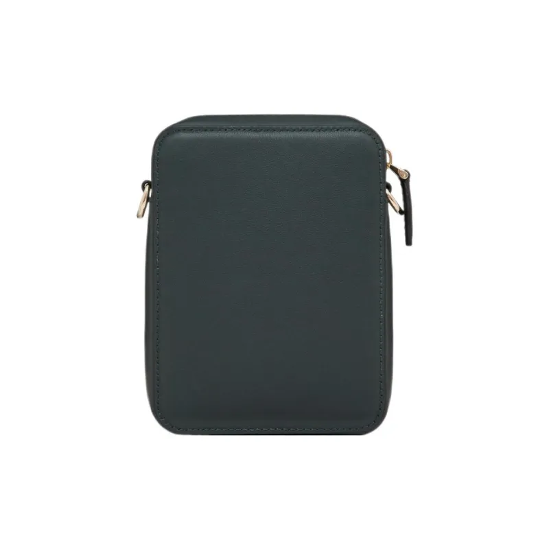 Valentino Calfskin Shoulder Bag Crossbody Bag Mini Women's Dark Green-3