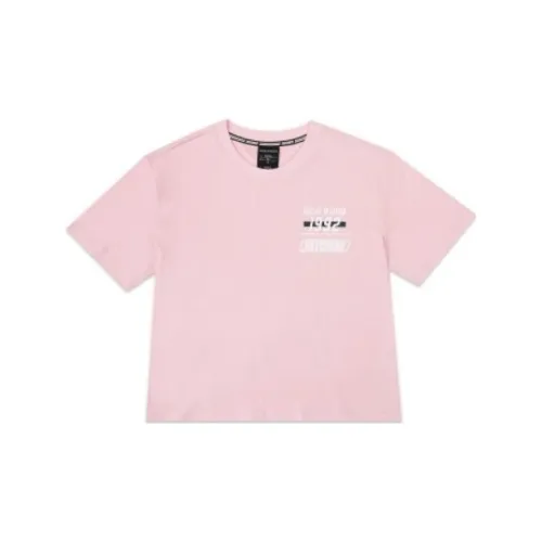 Skechers T-Shirts Women's Coral Pink/008Z