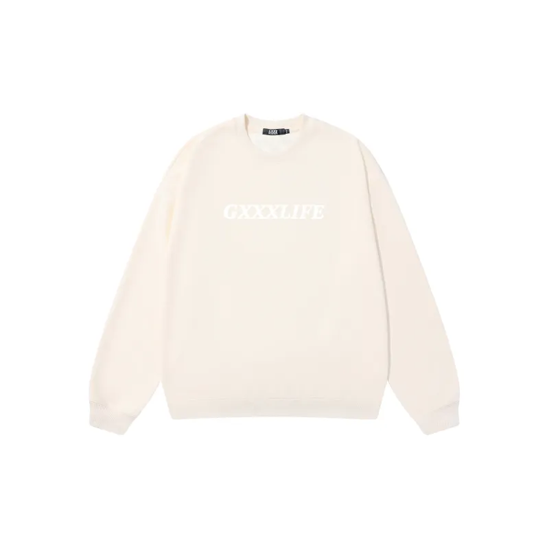 GXXX Pullover Crew Neck Sweatshirt Unisex-3