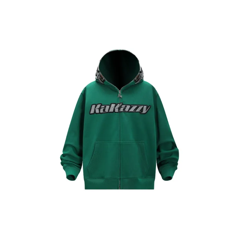 KAKAZZY Sweatshirt Unisex Dark Green-3