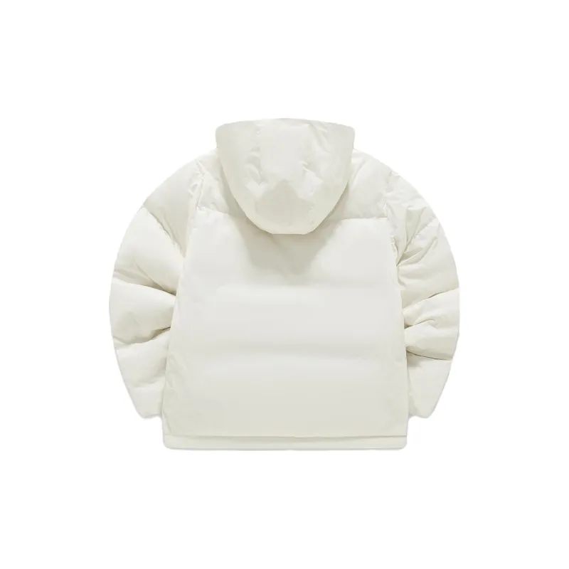 Beams X FILA FUSION BEAMS Down Jackets Women's Muling White-1