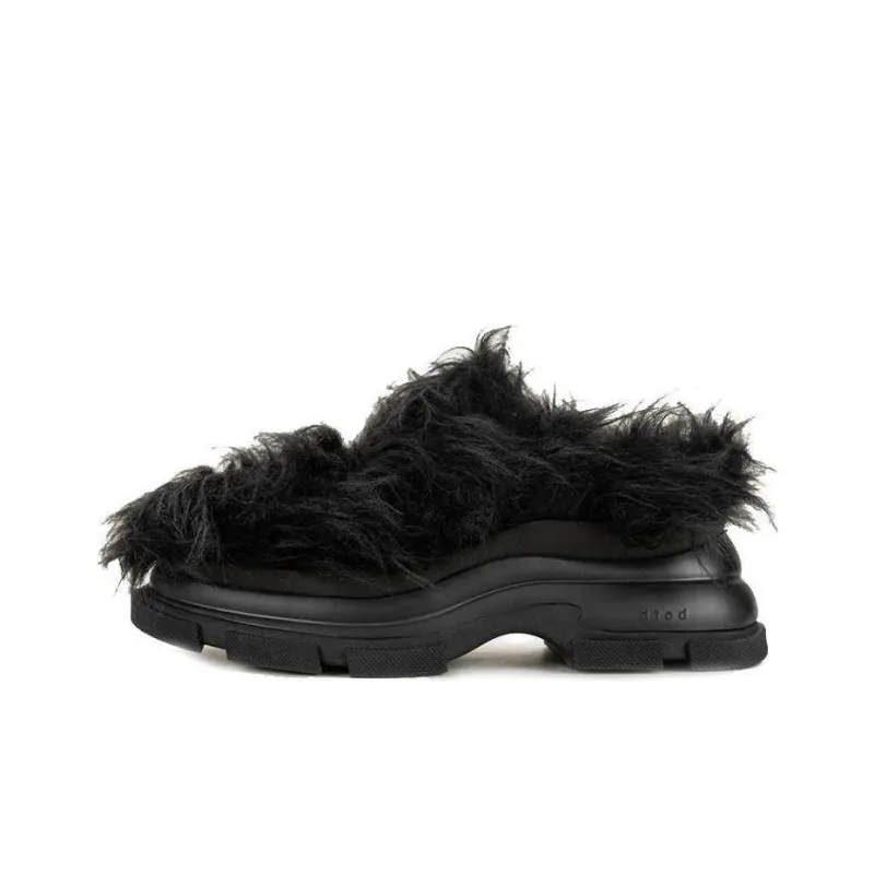 Both Slip Resistant Low Top Casual Shoes Women's Black-0