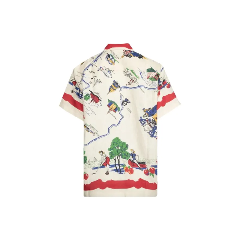 BODE Garden State Short Sleeve Shirt-1