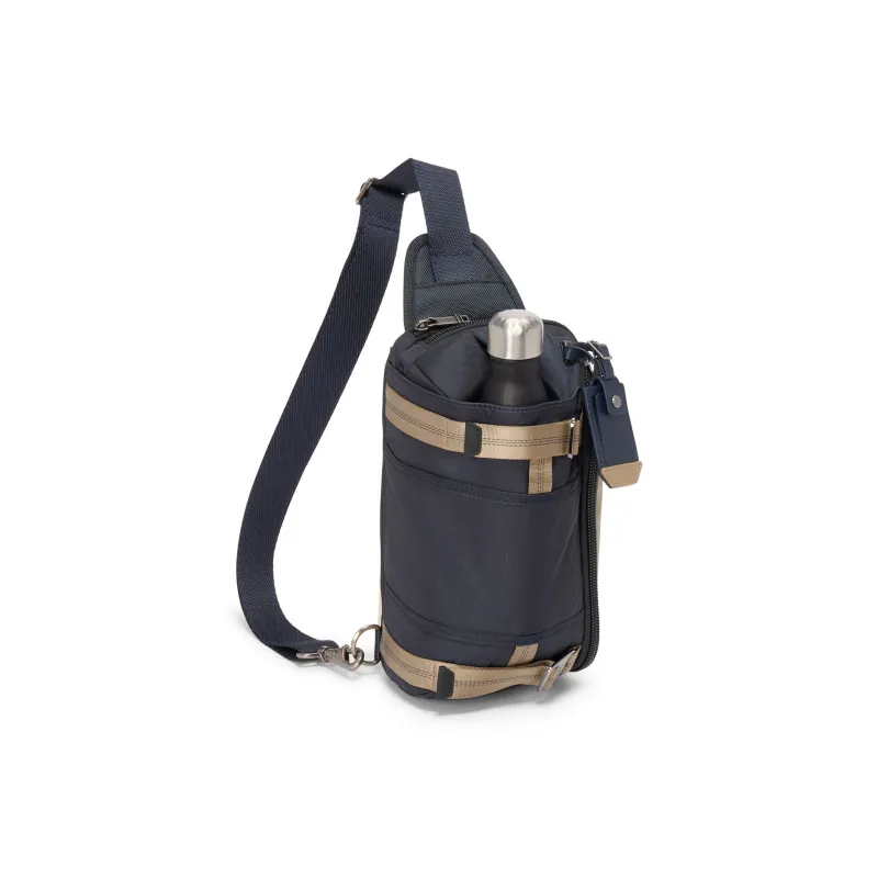 TUMI Nylon Sling Bag, Crossbody Bag, Shoulder Bag Men's Midnight Khaki-2