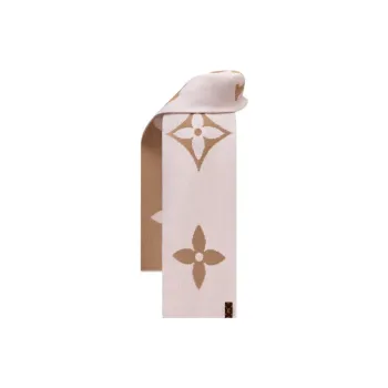 LOUIS VUITTON Lv Medallion Knit Scarf