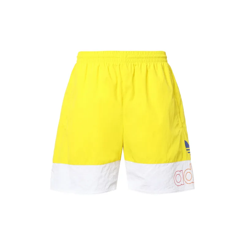 Adidas Originals Sports Shorts Men Yellow-1