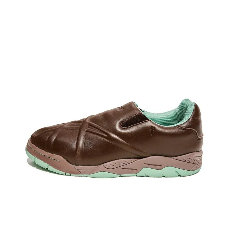 Asics X 8on8 Gel Fuse Slp Shoes 'Brown Aqua Green'-0