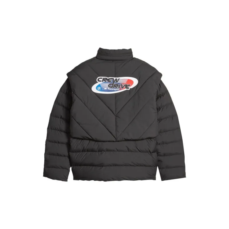 PUMA BMW M Motorsport Puffer Jackets Unisex Black-1