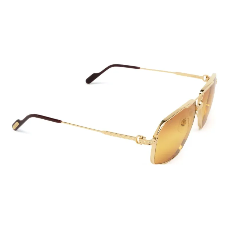 Cartier Hexagonal Frame Sunglasses-1