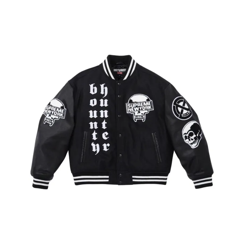 Supreme Bounty Hunter Varsity Jacket-1