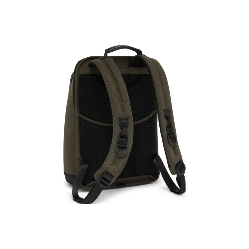 TUMI Elastic Nylon Backpack Large Size Men's Olive Green-3