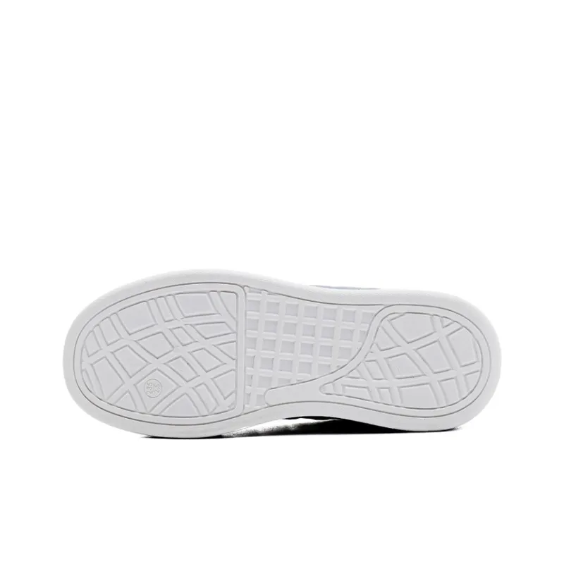 Warrior Slip Resistant Waterproof Abrasion Resistant Breathable Low Top Skateboard Shoes Women's Beige Blue-3