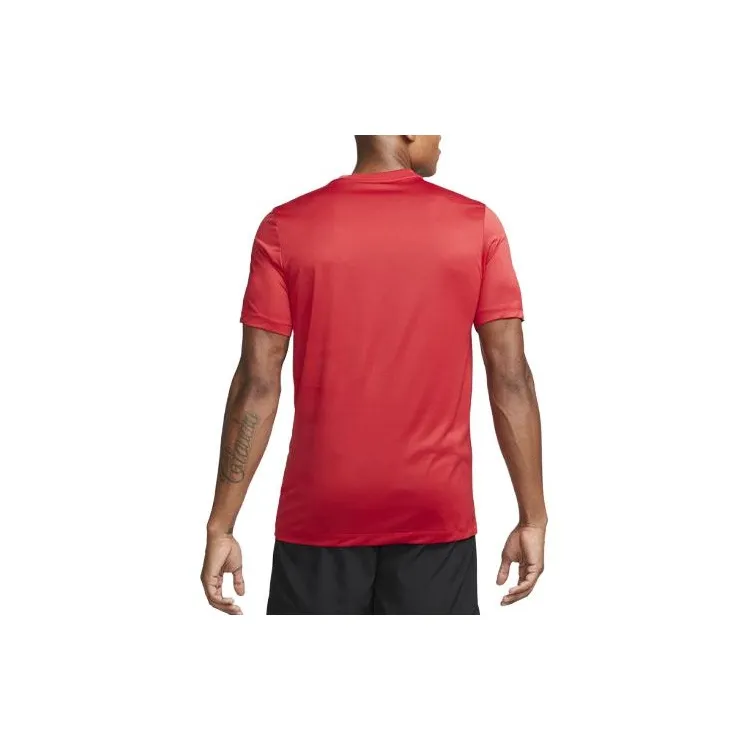Nike Dri-Fit T-Shirts Men Gym Red-1