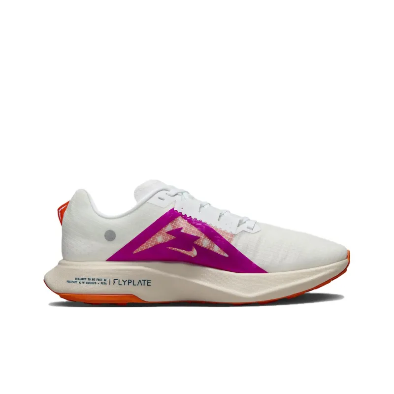 Nike ZoomX Ultrafly Trail White Safety Orange Vivid Grape-1