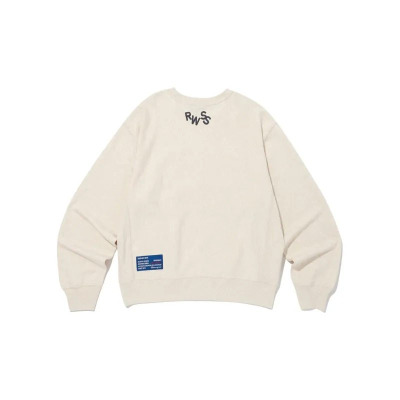 Champion Champion X Thisisneverthat Sweatshirt Unisex Ecru-1