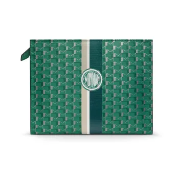 Moynat Canvas Clutch Women's Green