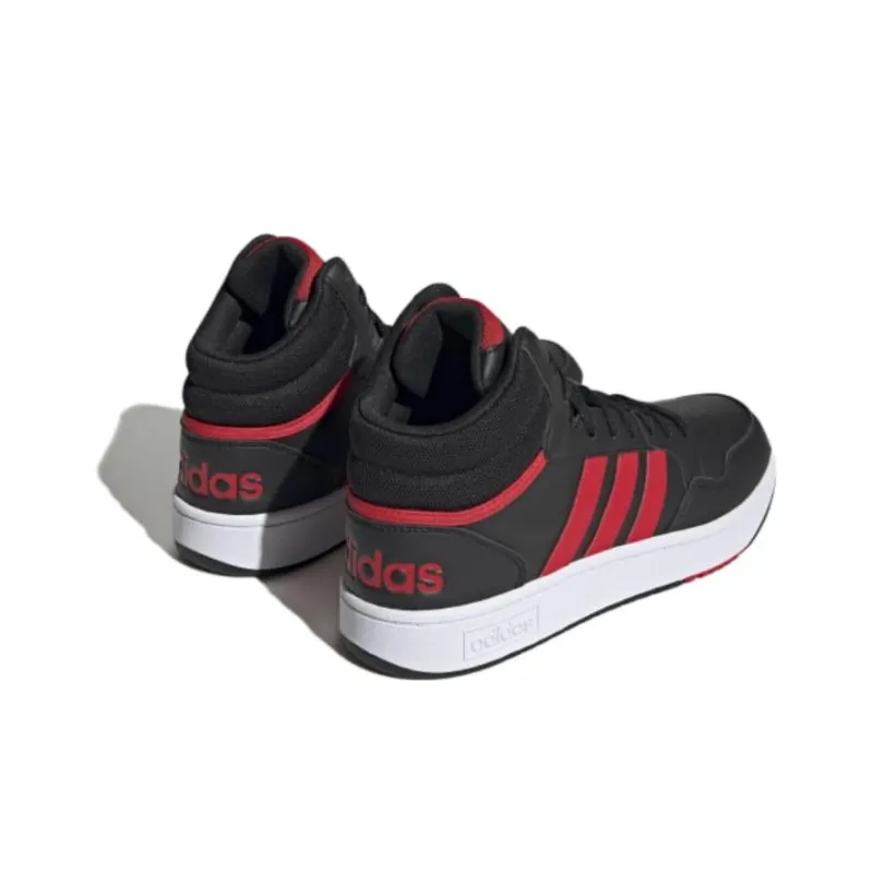 Hoops 3.0 Adidas Mid 'Black Scarlet'-2